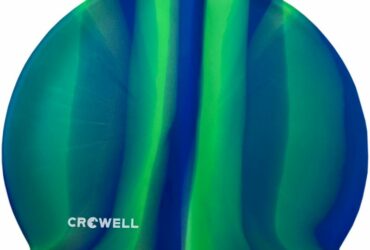 Crowell Multi Flame silicone swimming cap col. 12