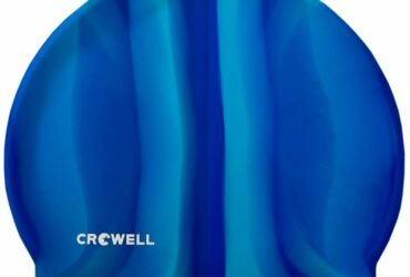 Crowell Multi Flame silicone swimming cap col. 13