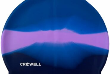 Crowell Multi Flame silicone swimming cap col.21