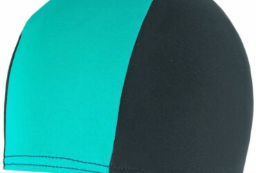 Crowell lycra-Jr-gray-blue swimming cap