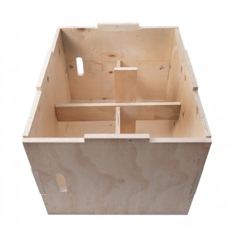 Plyometric Box Wood 70X60X50CM Optimum