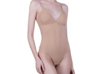 Κορμάκι Bikini Από Ελαστικό Ύφασμα Laser-Cut