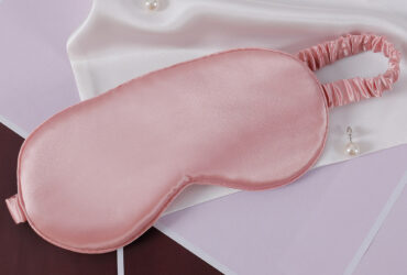 Μεταξωτή μάσκα ύπνου σε κουτί δώρου Art 12041 Ροζ Beauty Home
