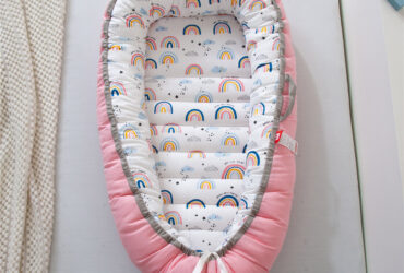 Bρεφική φωλιά με μαξιλάρι Art 5315 53×88 Ροζ Beauty Home