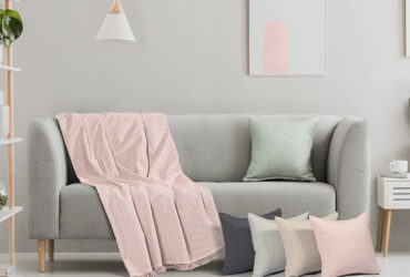 Ριχτάρια σετ 3τμχ Art 8584 (180×170 + 180×250 + 180×300) Ροζ Beauty Home