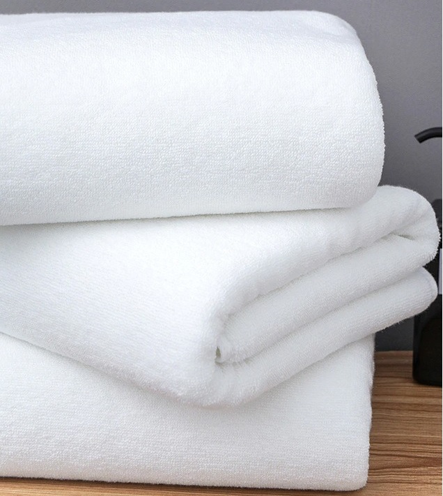 Πετσέτα Προσώπου Ξενοδοχείου Crystal 600gsm 100% Cotton 50×95 Λευκό Beauty Home