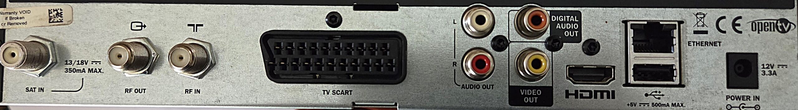Αποκωδικοποιητής NovaBox HD 831 με όλα τα παρελκόμενά του