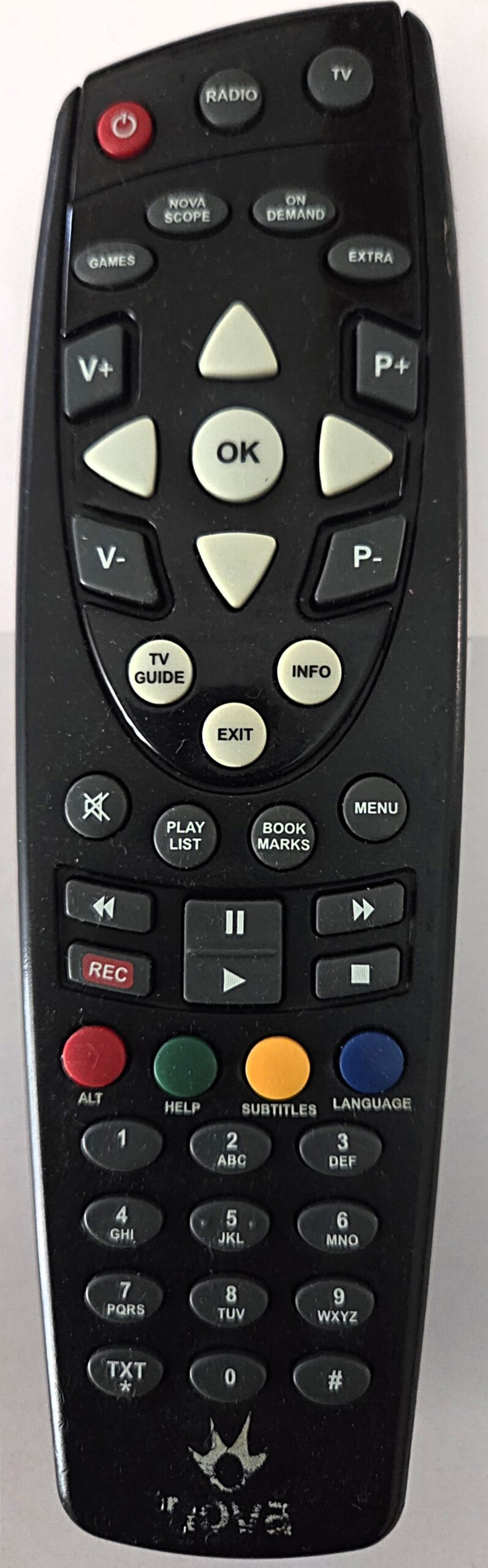 Αποκωδικοποιητής NovaBox HD 831 με όλα τα παρελκόμενά του
