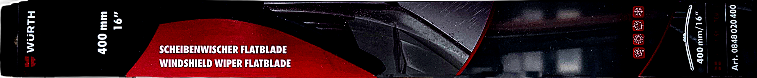 Υαλοκαθαριστήρες διαφόρων διαστάσεων, καινούργιοι.